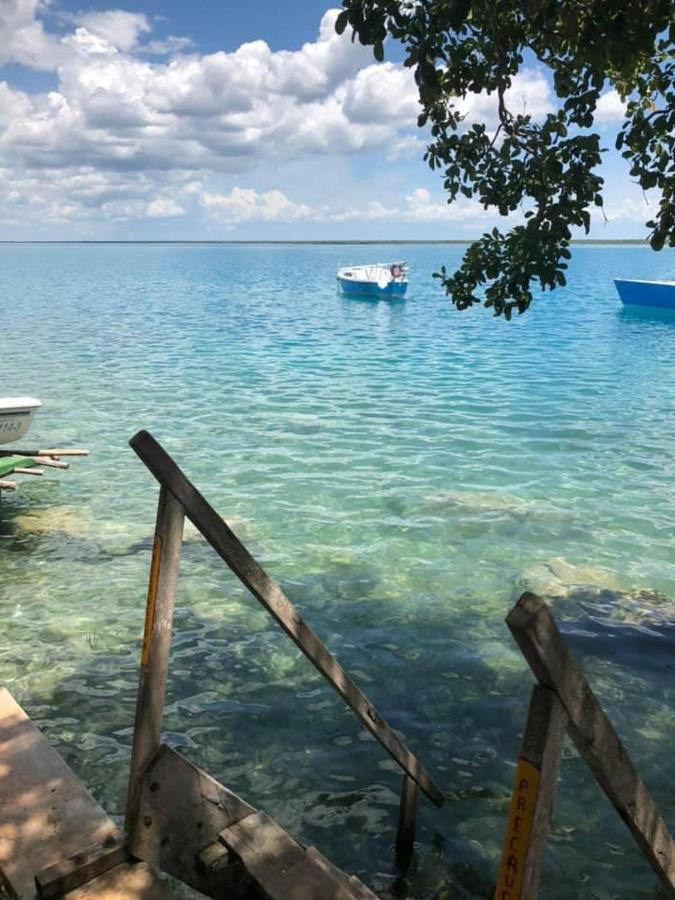Veleando Ando Cabañas Bacalar Exterior foto
