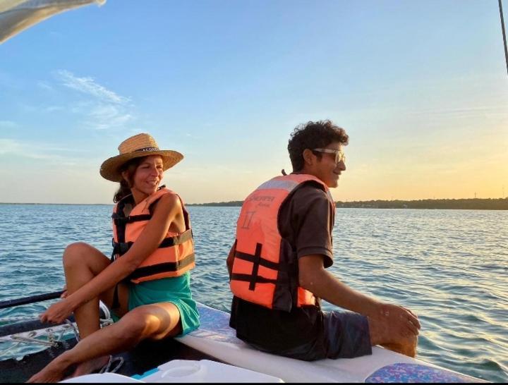 Veleando Ando Cabañas Bacalar Exterior foto